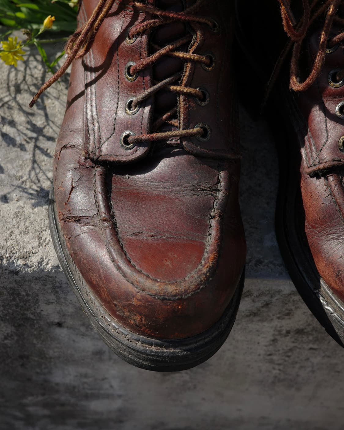90s Red Wing 202 디스트레스드 목토 워크 부츠 상품이미지2