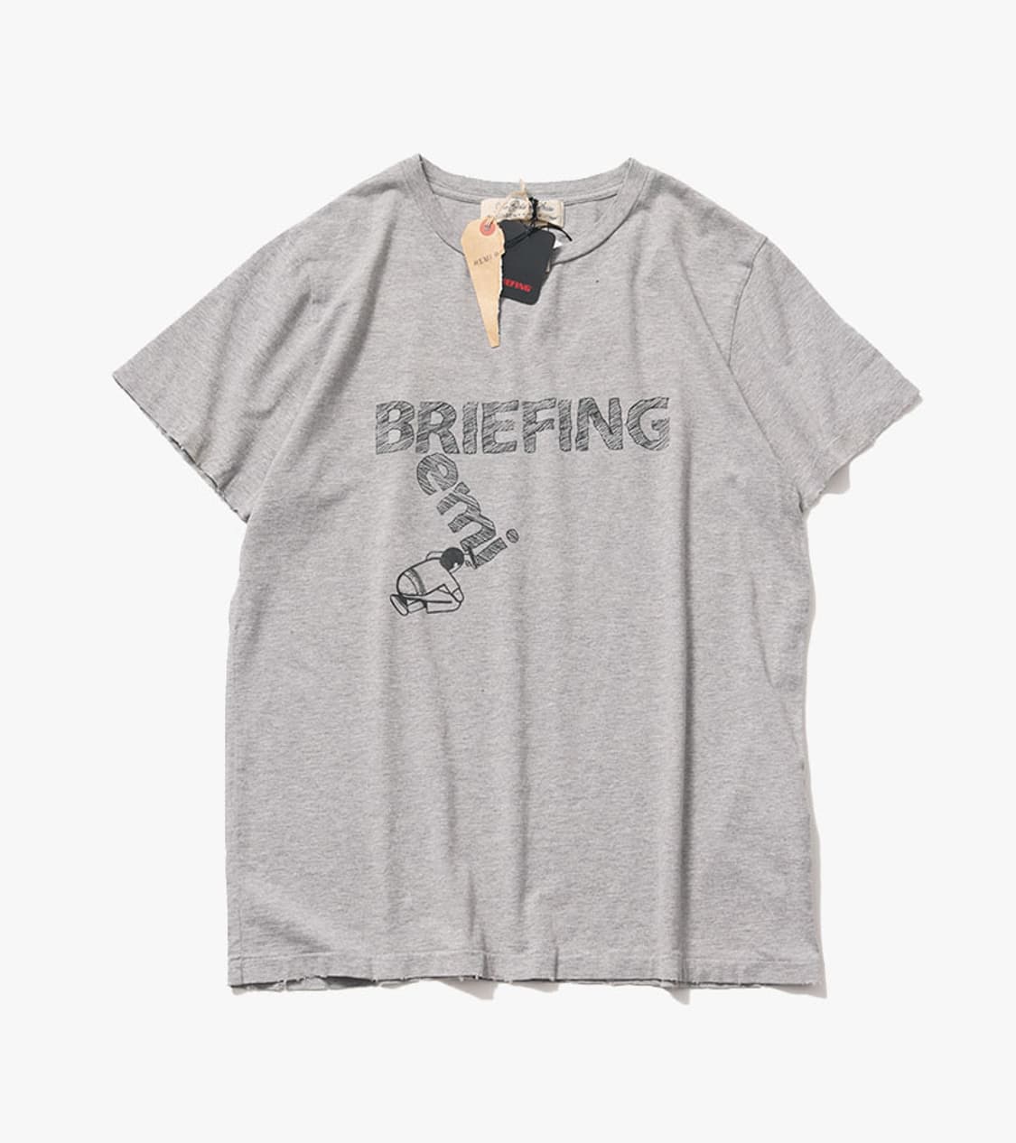 REMI RELIEF X BRIEFING - DAMAGE T SHIRT 상품이미지1