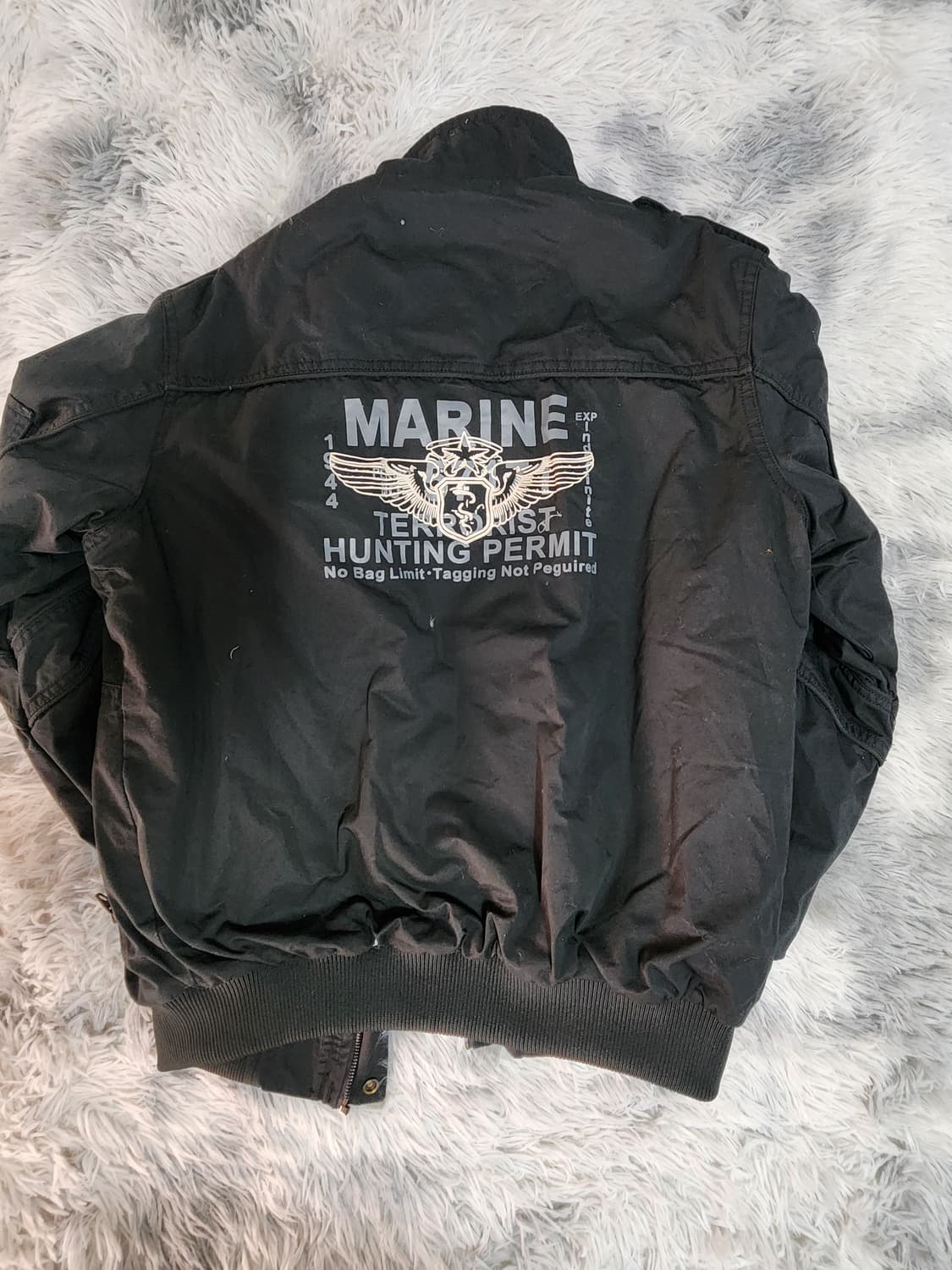 CAMP.5 마린 항공 점퍼 블랙 상품이미지2