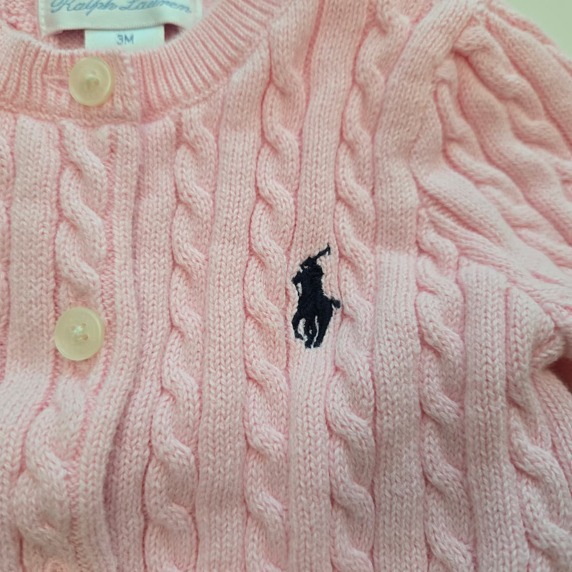 3M 폴로 랄프로렌 여아 가디건 2벌 일괄 상품이미지8