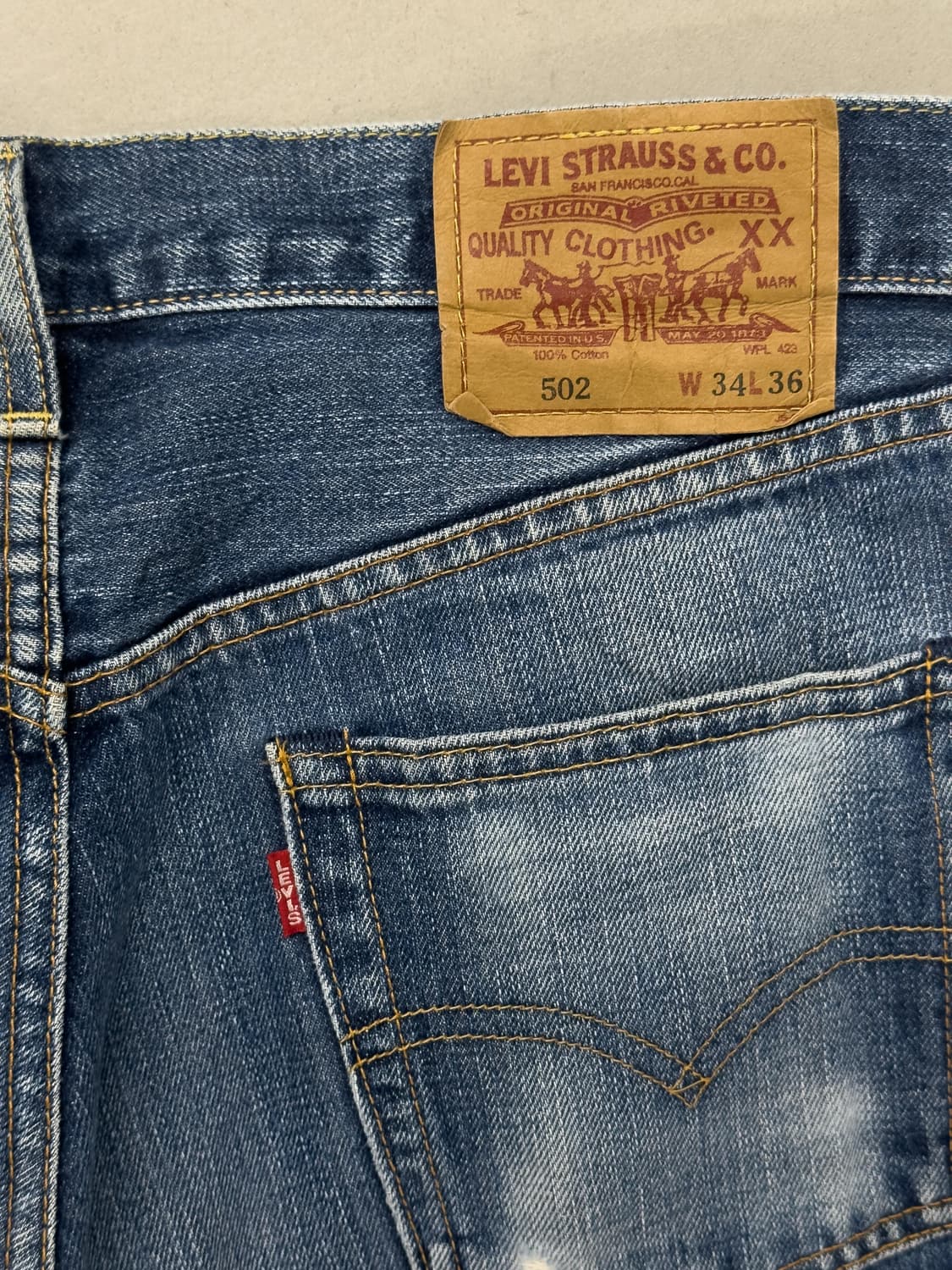 LVC 리바이스 빈티지 클로딩 502 상품이미지6