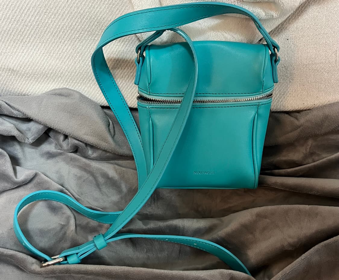 Neupager 민트색 크로스백 상품이미지2