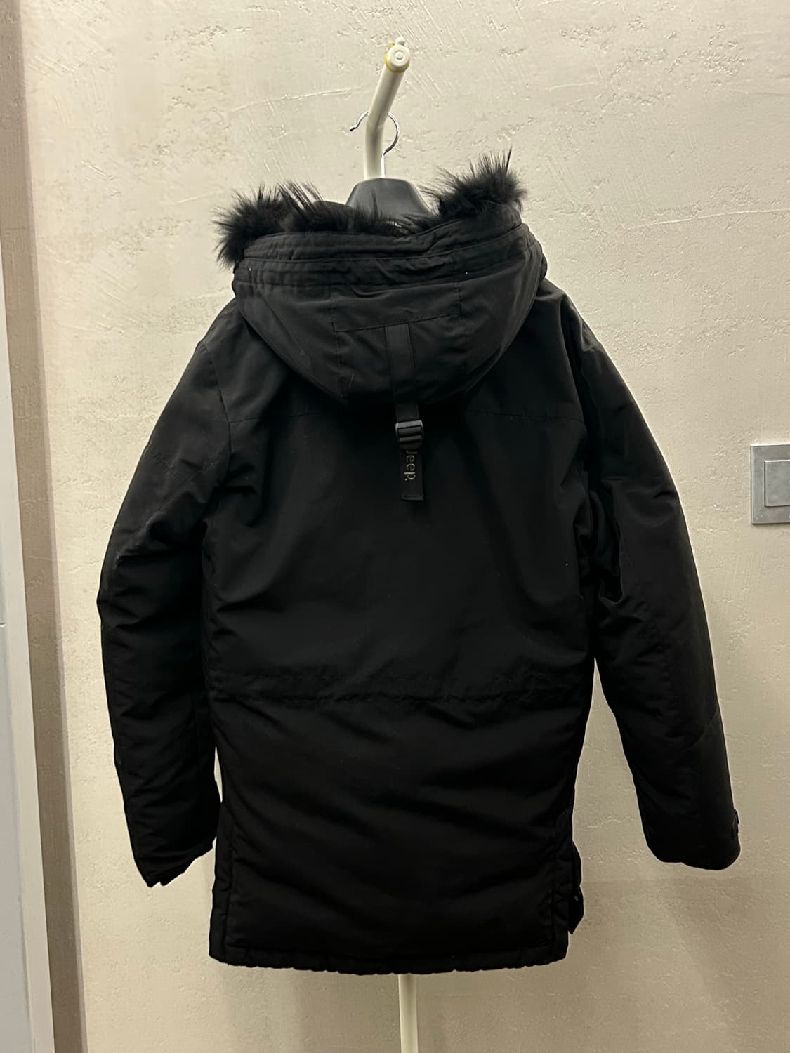 Jeep 지프 후드 블랙 다운 패딩 상품이미지5