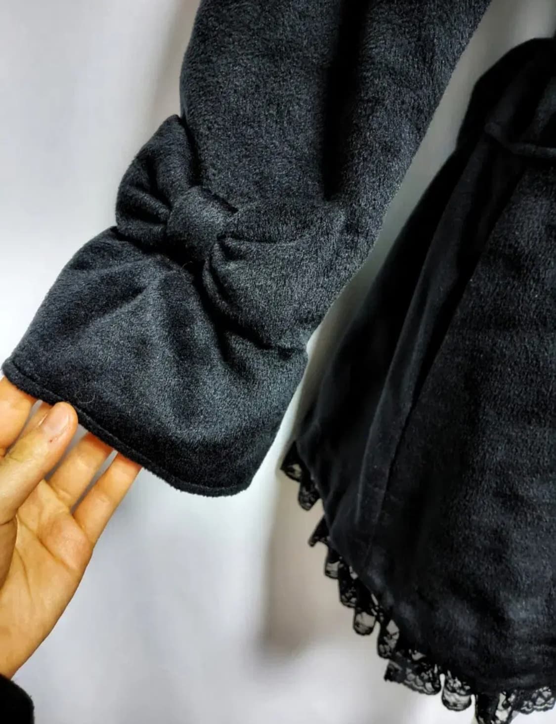 빈티지 롱코트 고스펑크 양산형지뢰계 자켓 로리타 공겜여주 핀터깔 히메갸루 상품이미지4