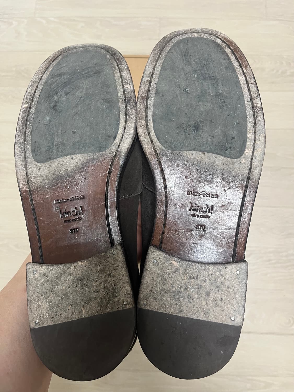 킨치 스웨이드 로퍼 norm 820 상품이미지7