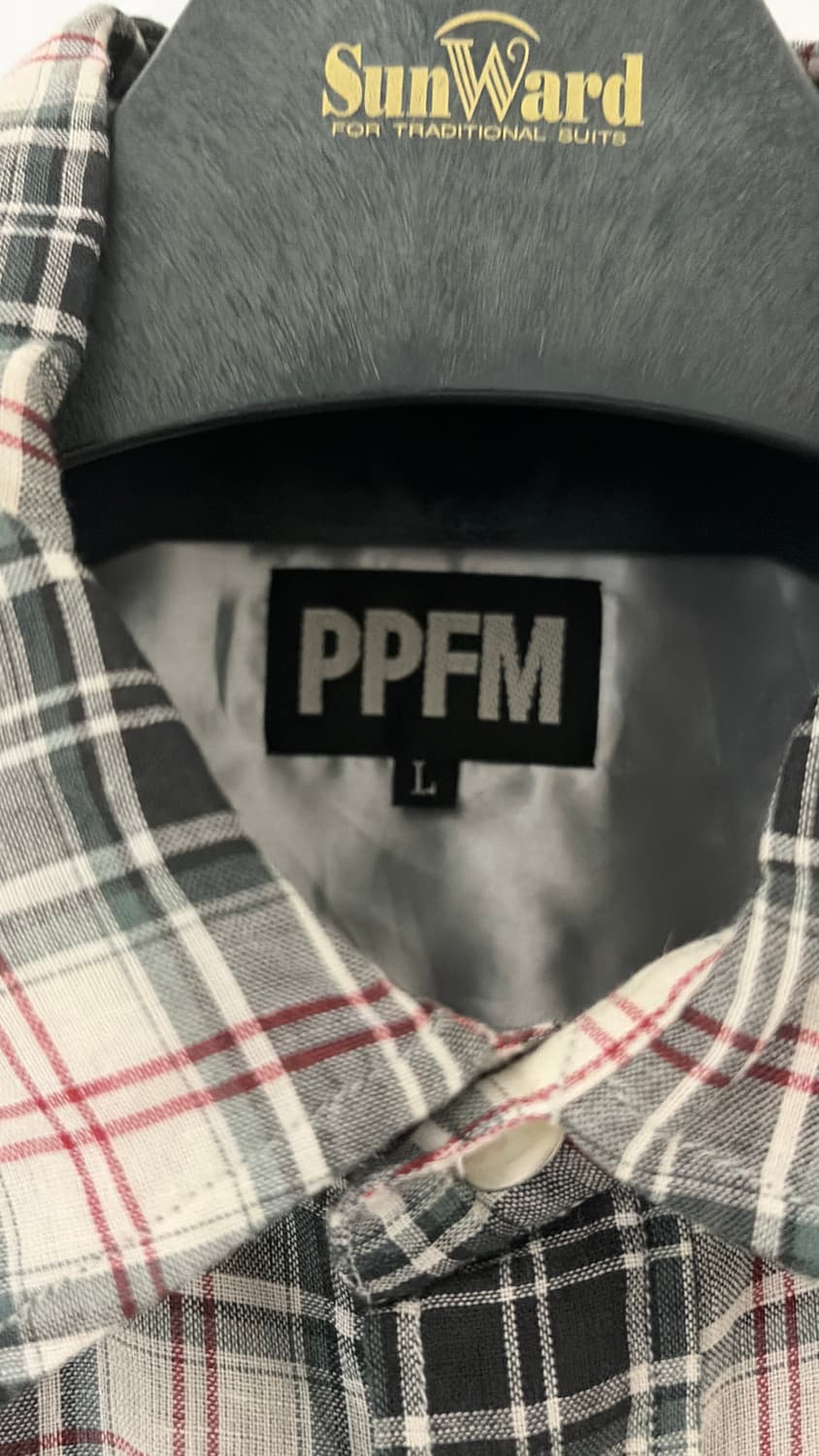 PPFM 체크 셔츠100사이즈 정품  상품이미지2