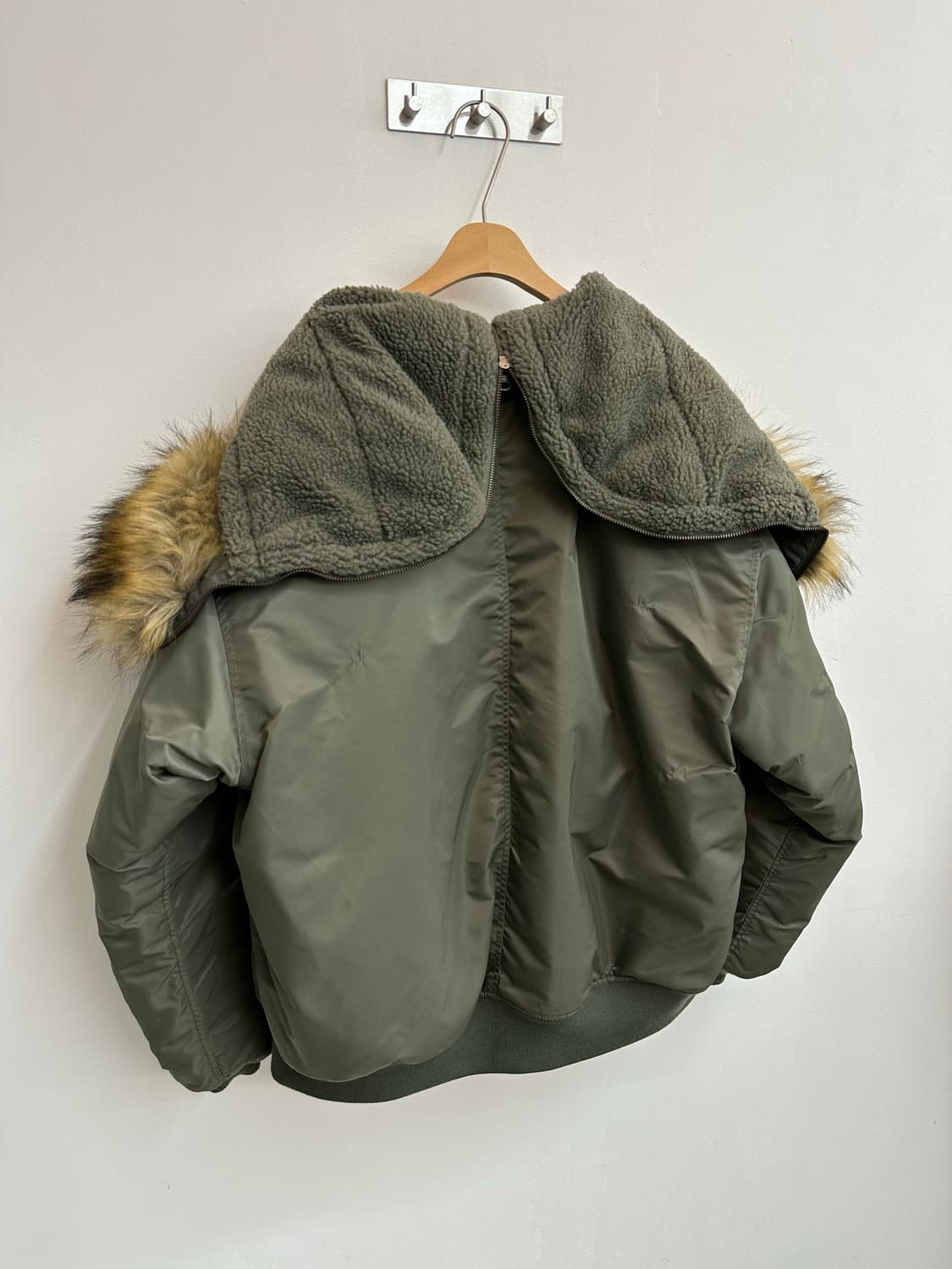 BeAMS 빔즈 N2B N3B 프리마로프트 퍼 항공 점퍼 플라이트 자켓  상품이미지6