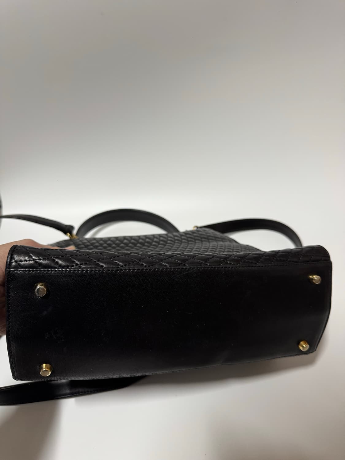 발리 퀼팅 가죽 크로스 토트백 상품이미지4