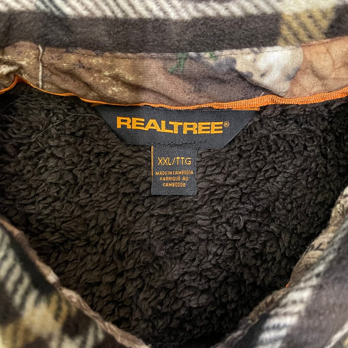 REALTREE 쉐르파 플리스 셔츠자켓 상품이미지5