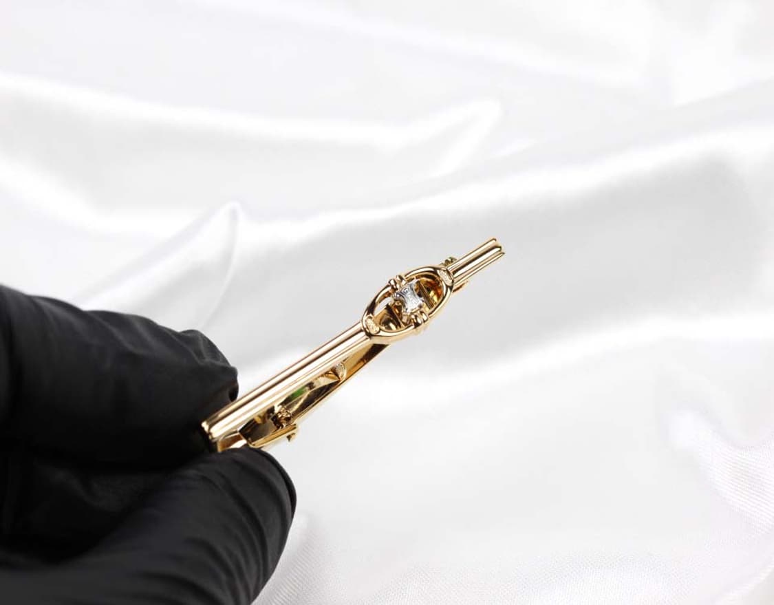 셀린느 A등급 5cm 남자 명품 넥타이핀 빈티지 상품이미지6