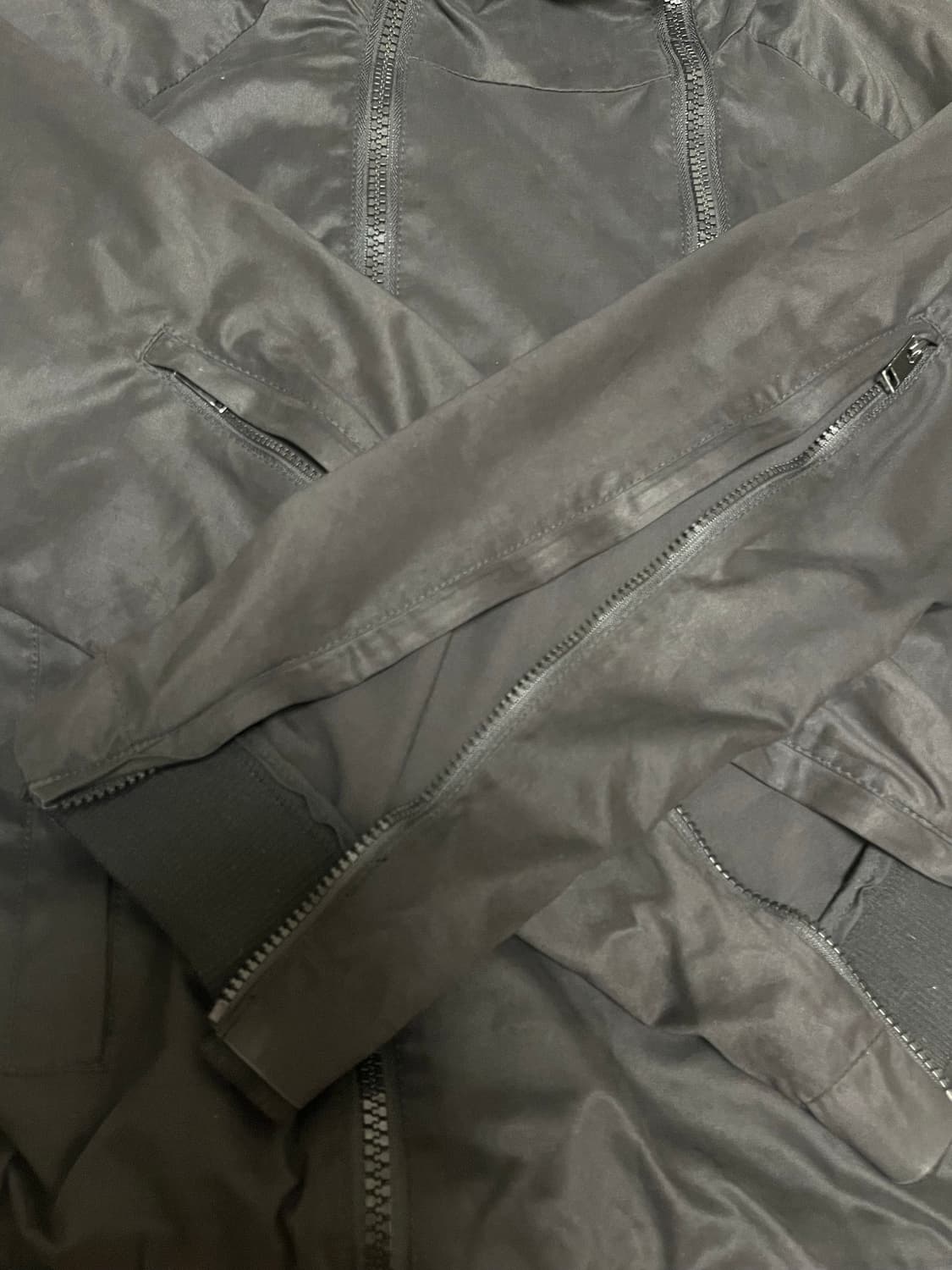 Codes combine 더블 사선 지퍼 자켓 상품이미지3