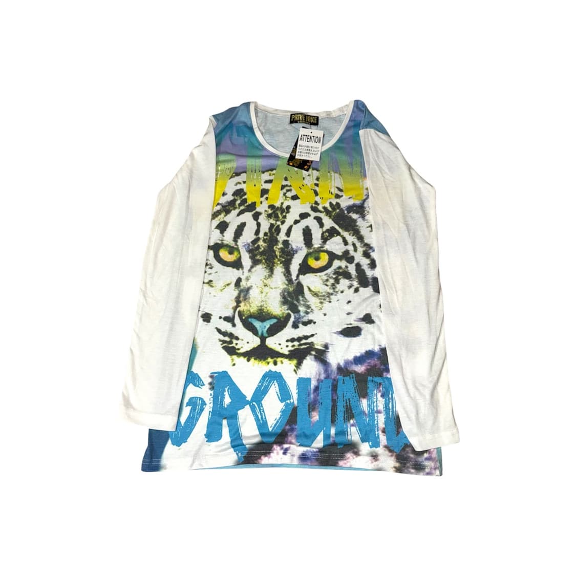 Vintage leopard graphic long sleeve  상품이미지1
