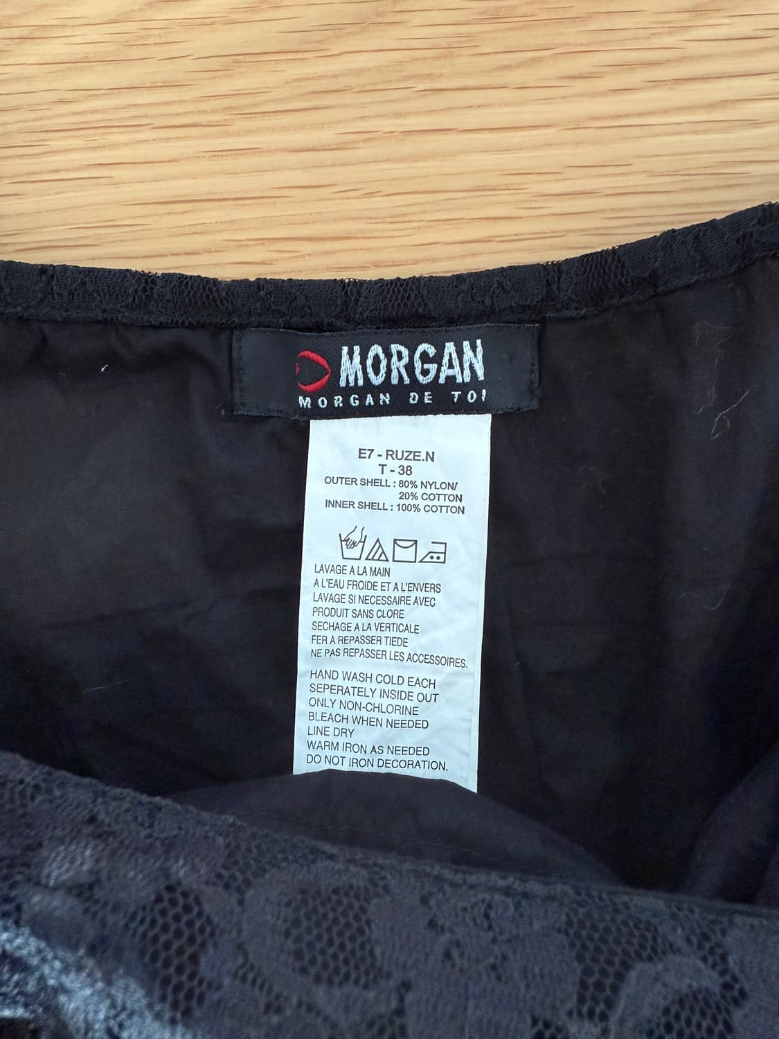 모르간(MORGAN) 레이스 원피스 상품이미지5