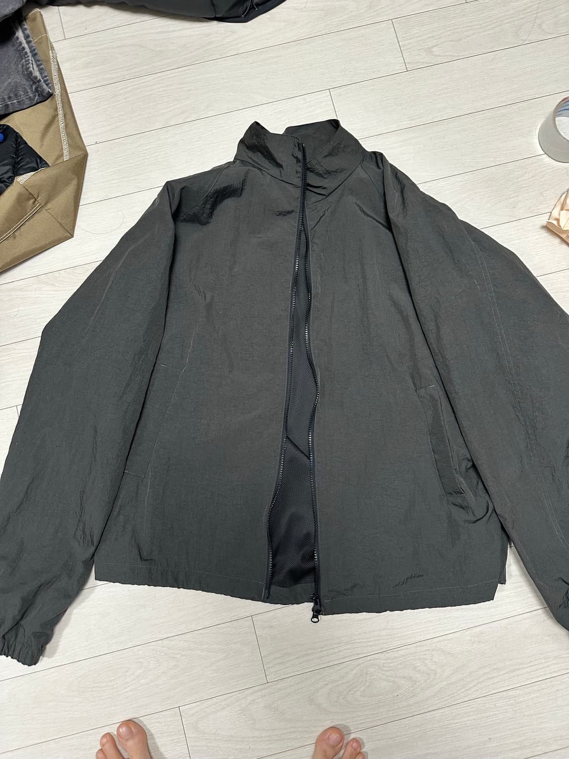 슬릭앤이지 og로키자켓 차콜 2사이즈 상품이미지1