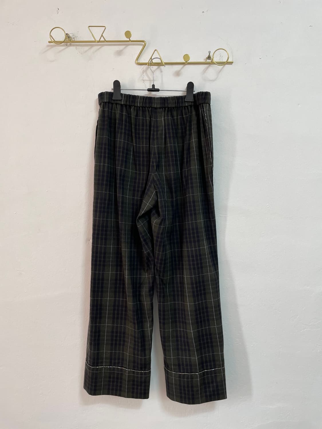N21 체크 팬츠 42 상품이미지5