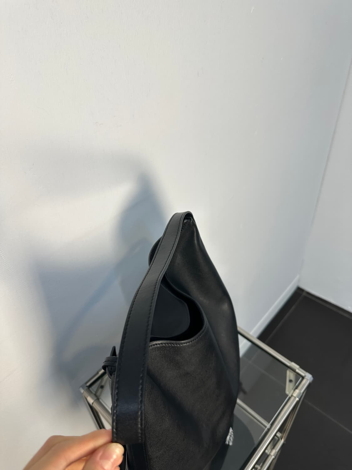 로서울 호보백 블랙 소가죽 상품이미지5