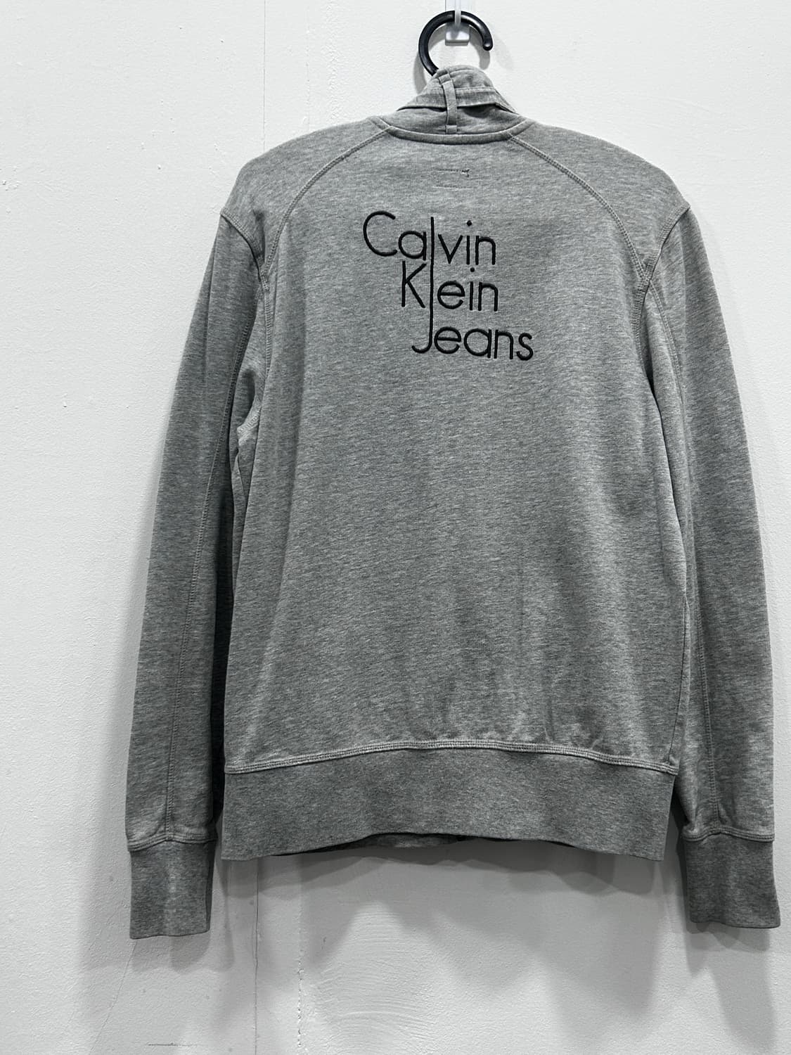 CK 캘빈클라인 코튼 집업 자켓 남성 M사이즈 상품이미지2