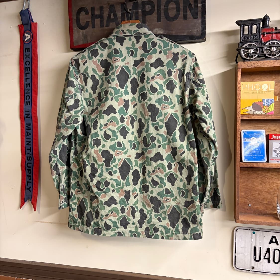 60s ROK DUCK HUNTER CAMO SHIRT 95-100 상품이미지4