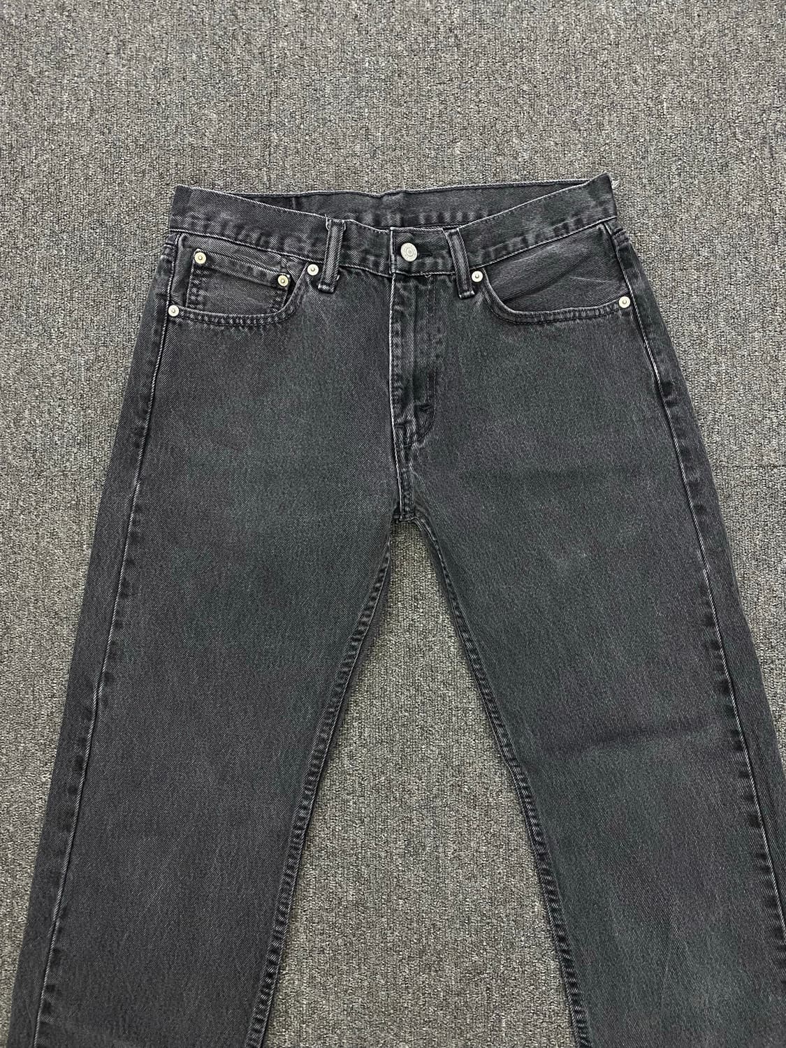 Levis 리바이스 505 흑청 데님팬츠 상품이미지4