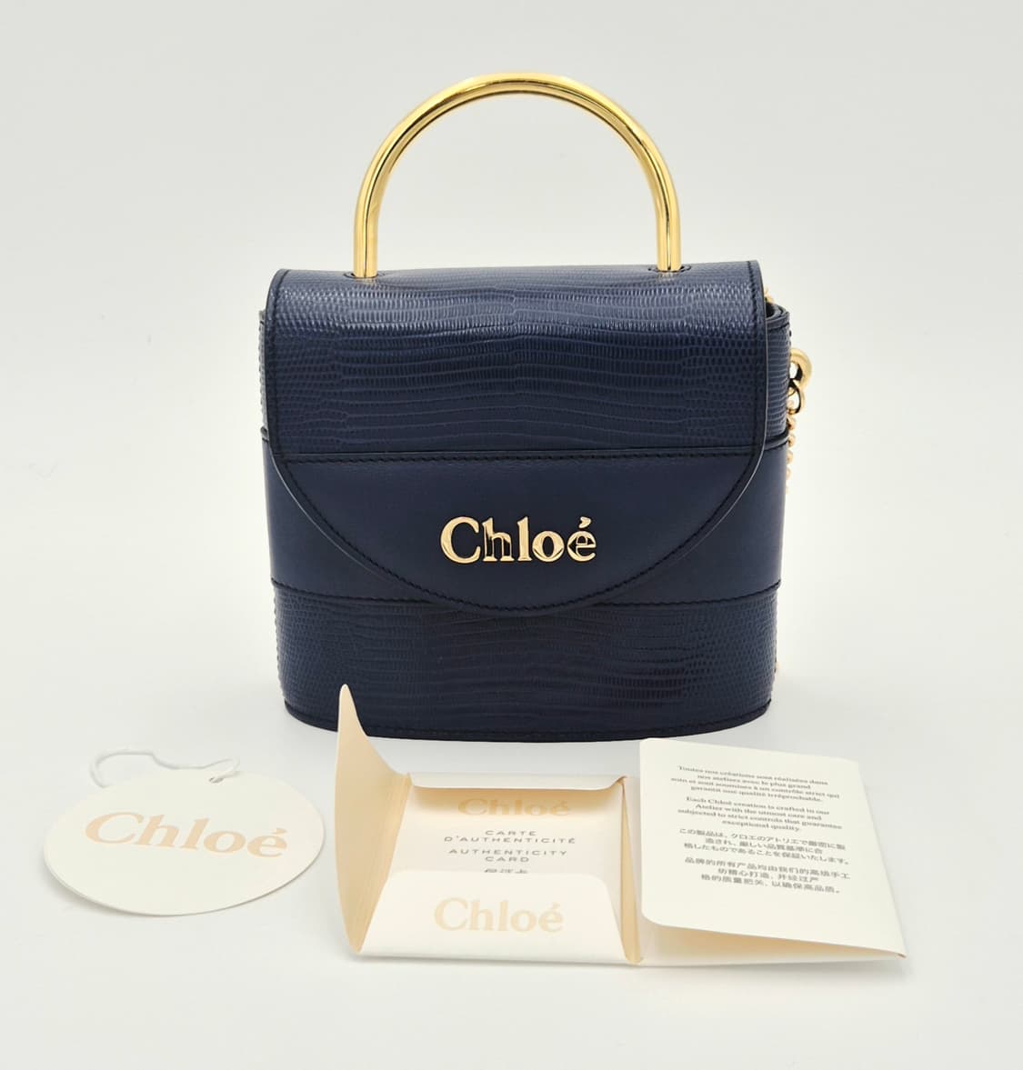 끌로에 페드락 탑핸들 미니 금장 체인백 미사용품 상품이미지7