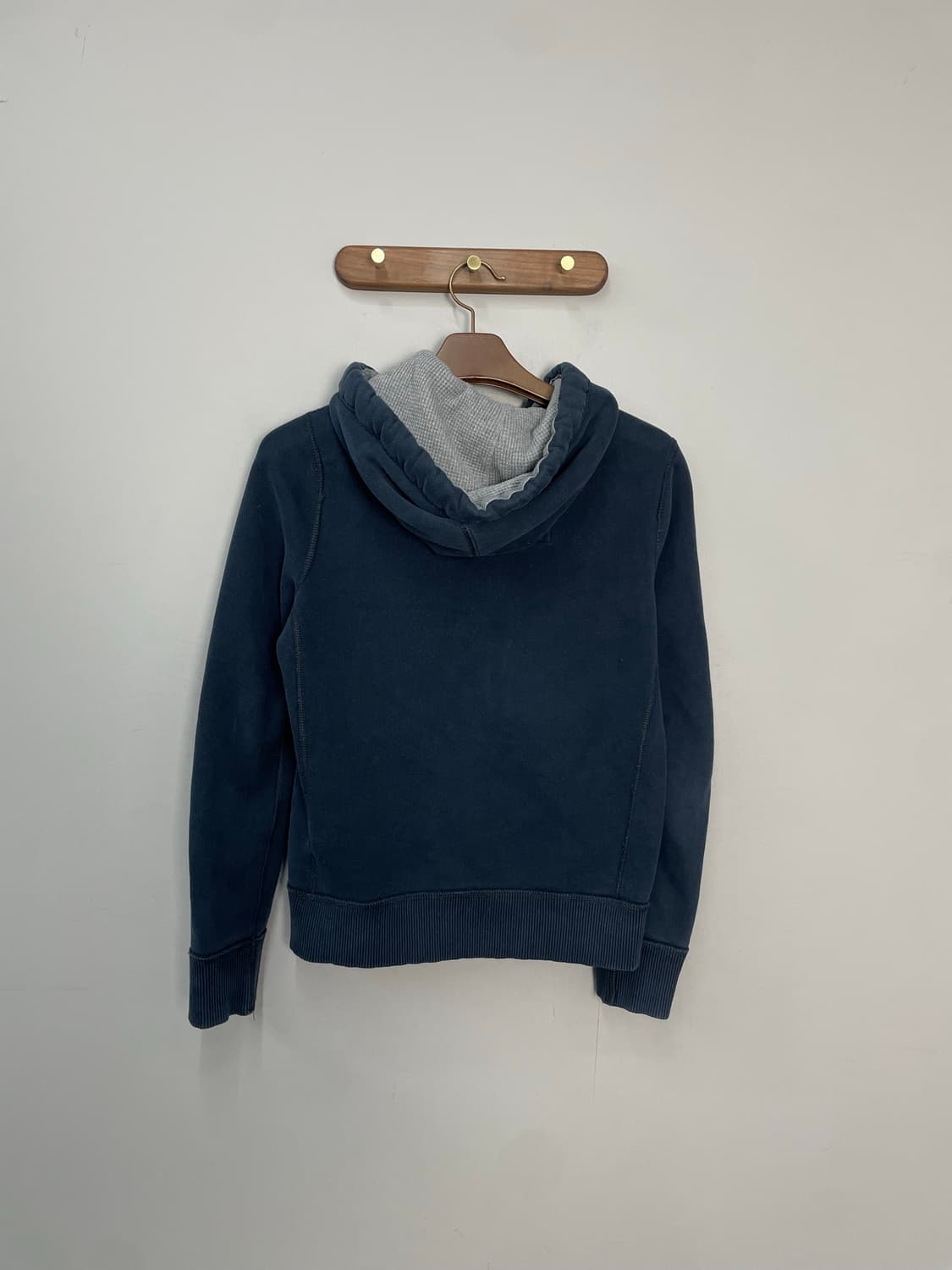 아베크롬비 센터로고 네이비 후드집업 H2055 상품이미지4