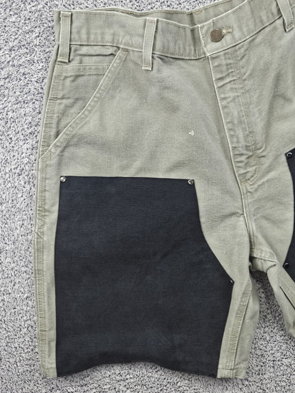 칼하트 덕캔버스 더블니 워크 쇼츠 반바지 커스텀 ( 36" )/11886 상품이미지5