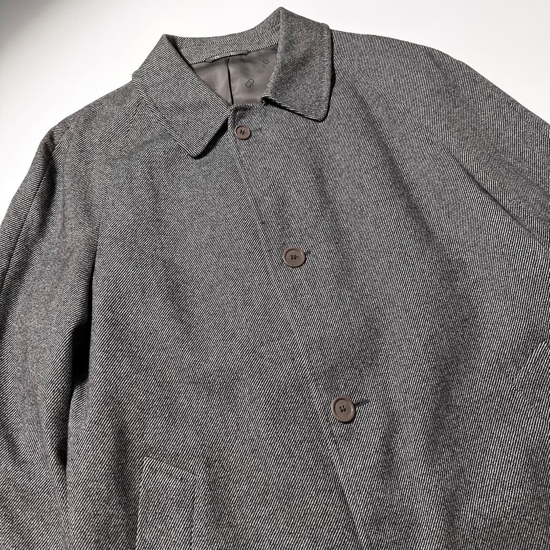 크리스챤 디올 울 캐시미어 싱글 발마칸 코트 상품이미지3