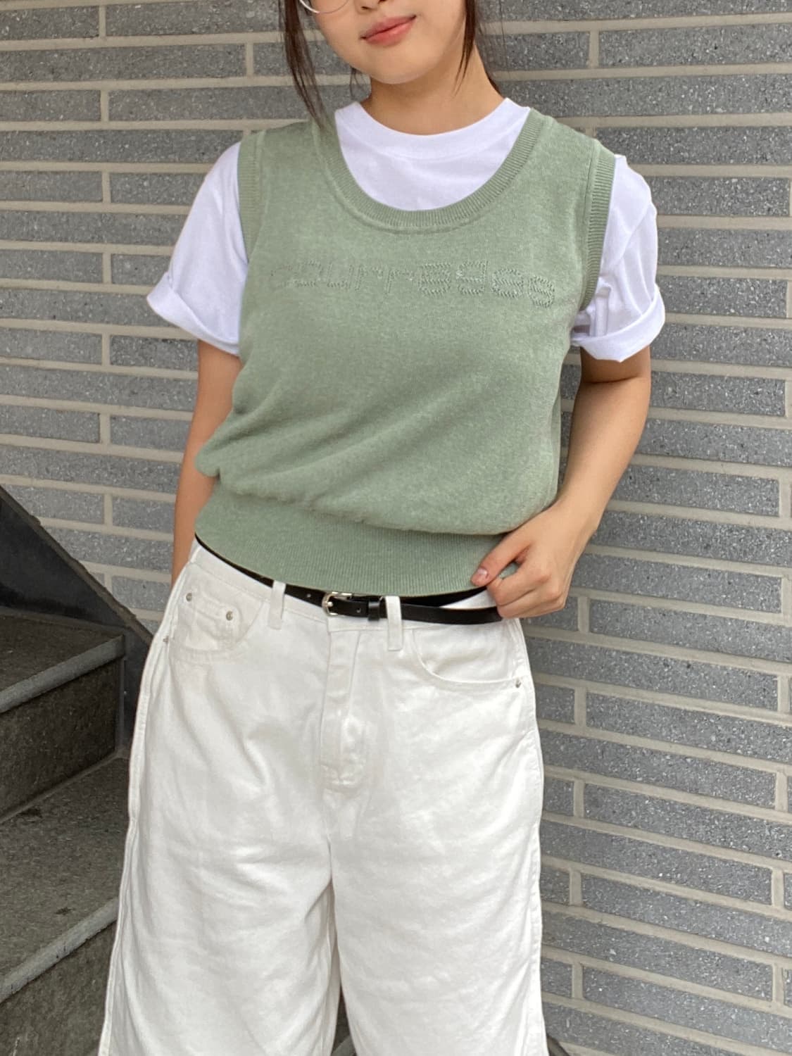 꾸레쥬 조끼 상품이미지1