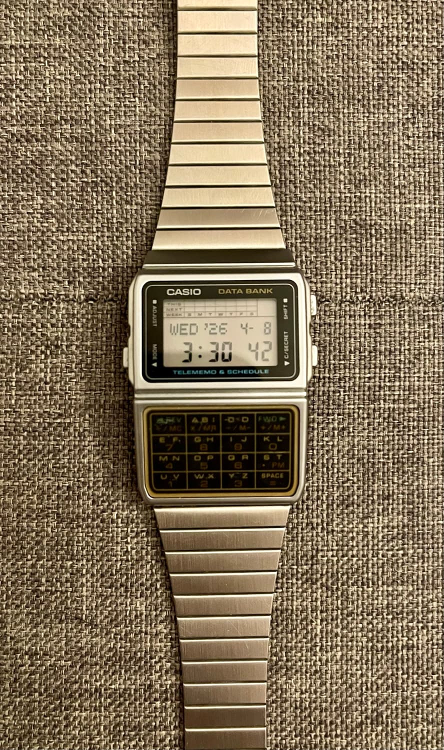 Casio 카시오 데이터뱅크DBC-610 /실버 상품이미지1