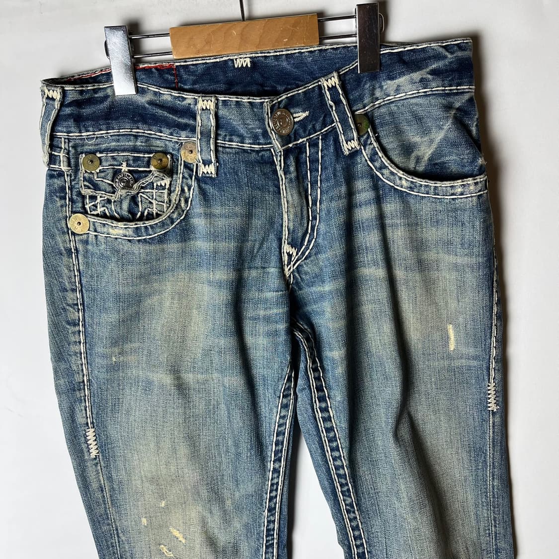 [True Religion] 트루릴리전 빌리 수퍼T 플레어 데님팬츠 상품이미지3