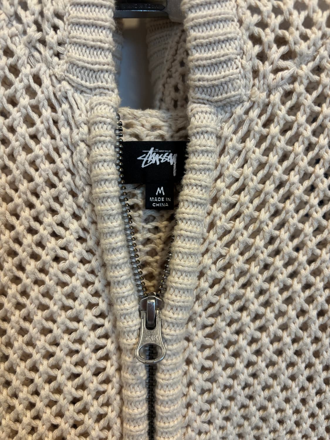 Stussy Mesh Jumper 스투시 메쉬 후드티 상품이미지1