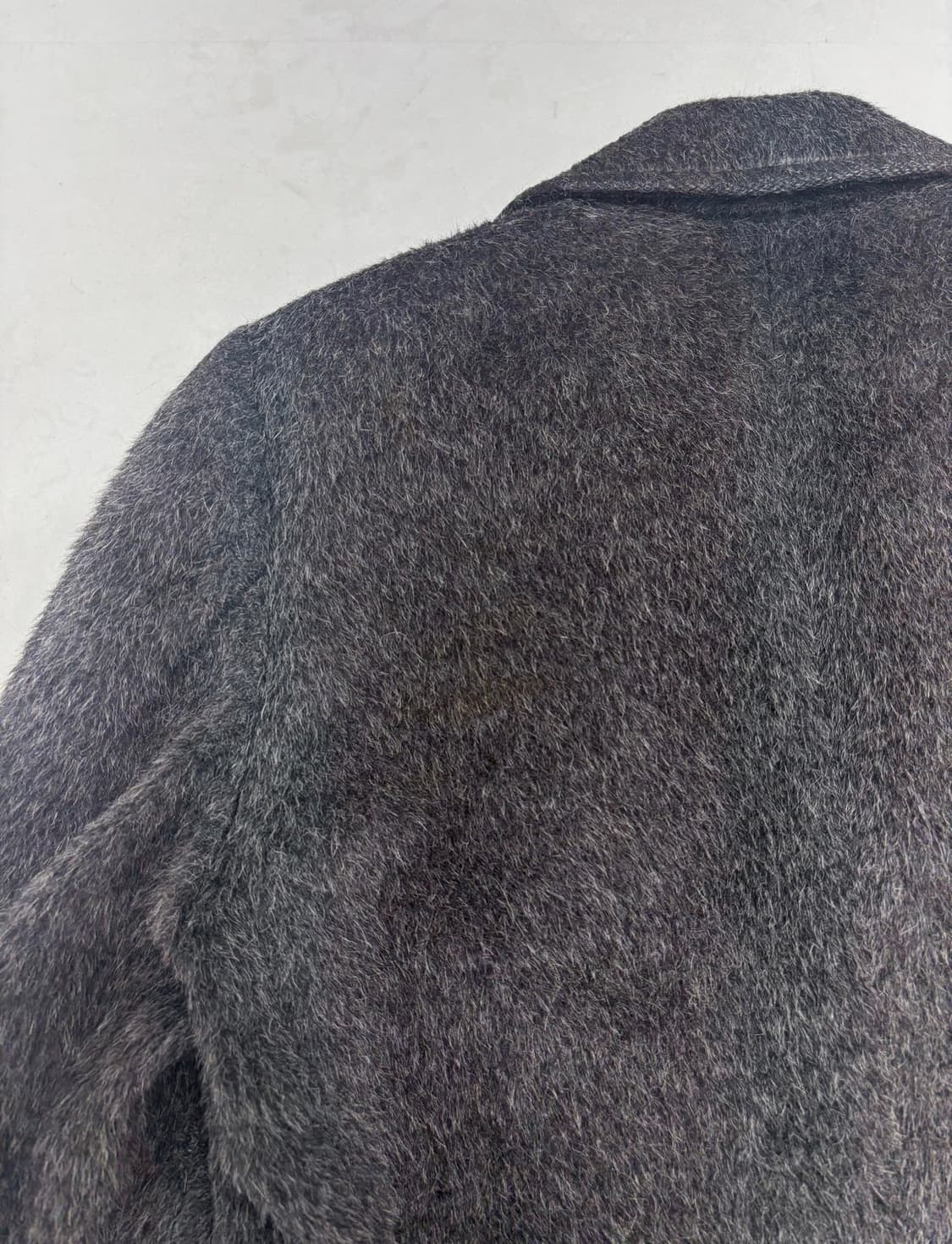 Hairy wool half coat 상품이미지6