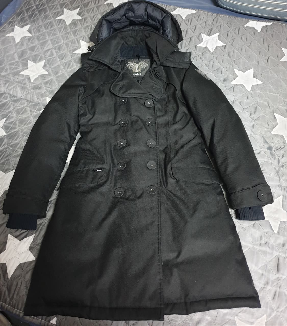 노비스 튤라 패딩 코트 블랙 (S) 상품이미지1