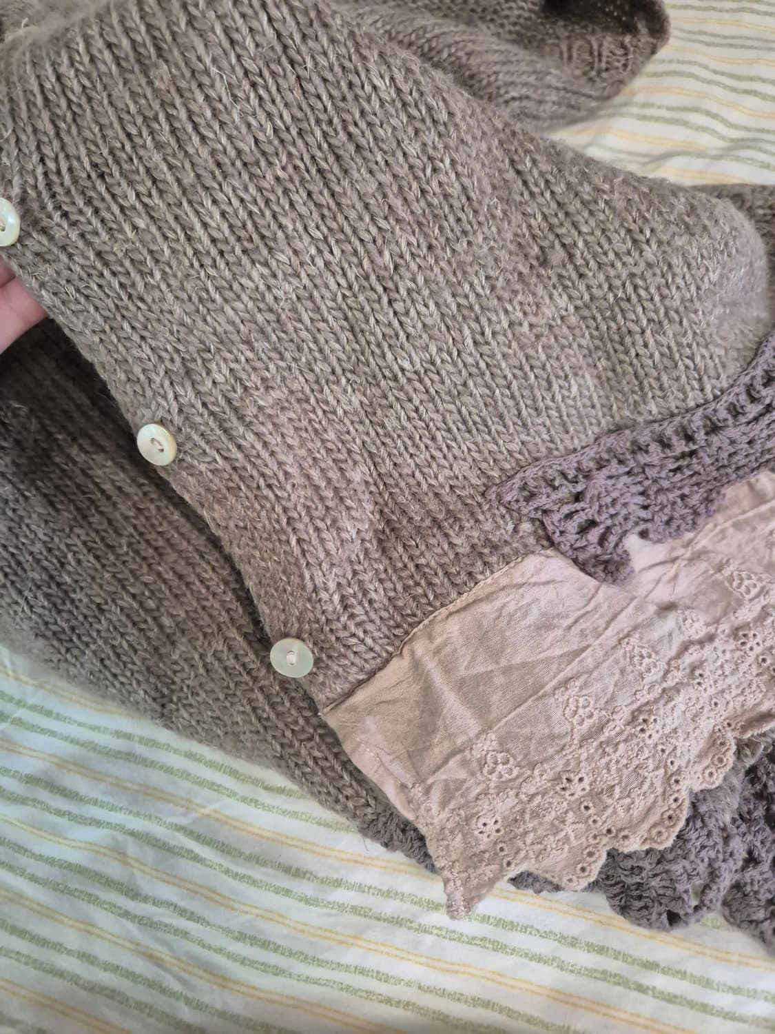 할미룩 모리걸 samansa mos2 가디건 상품이미지4