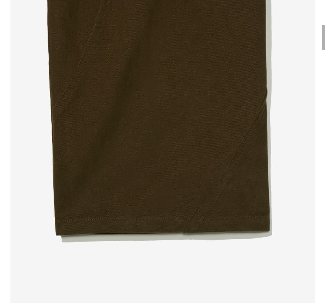 파르티멘토 커브드 절개 와이드 치노팬츠 (크게나옴) 상품이미지6