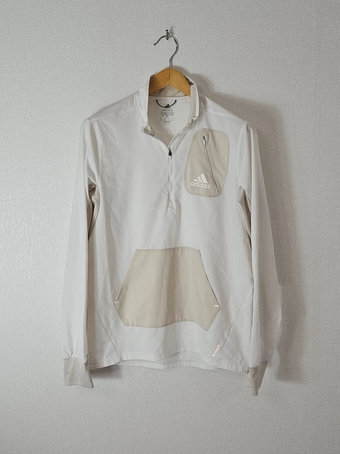 아디다스 러닝 우븐자켓 하프집업 반집업 트레이닝 스포츠 L 100 상품이미지1