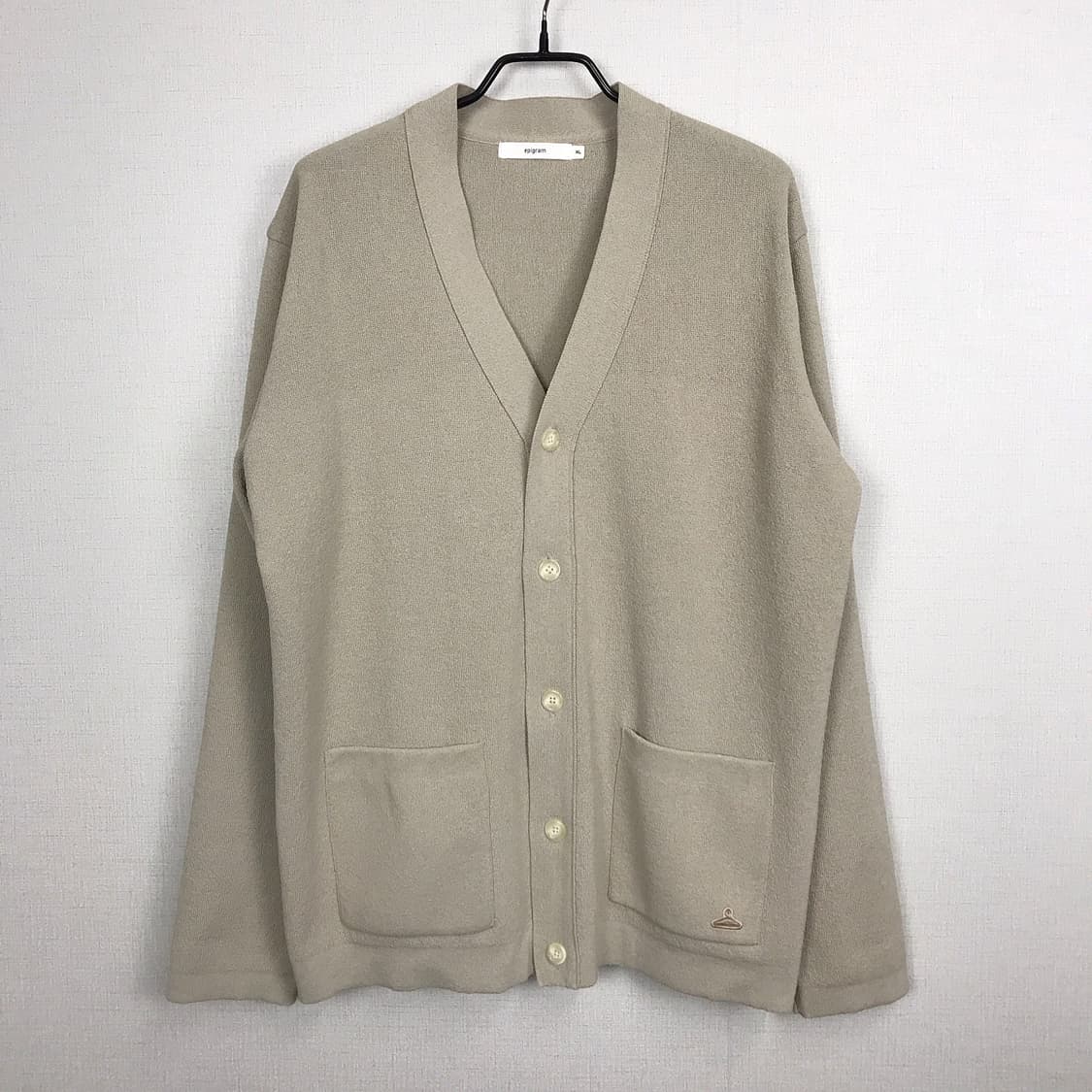 에피그램 한지 블렌드 에센셜 가디건 남성XL 상품이미지2