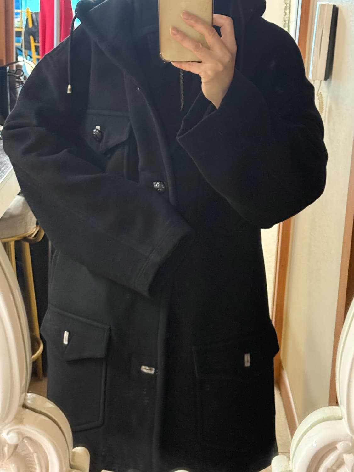 베르사체진 꾸띄르  후드코트    상품이미지8