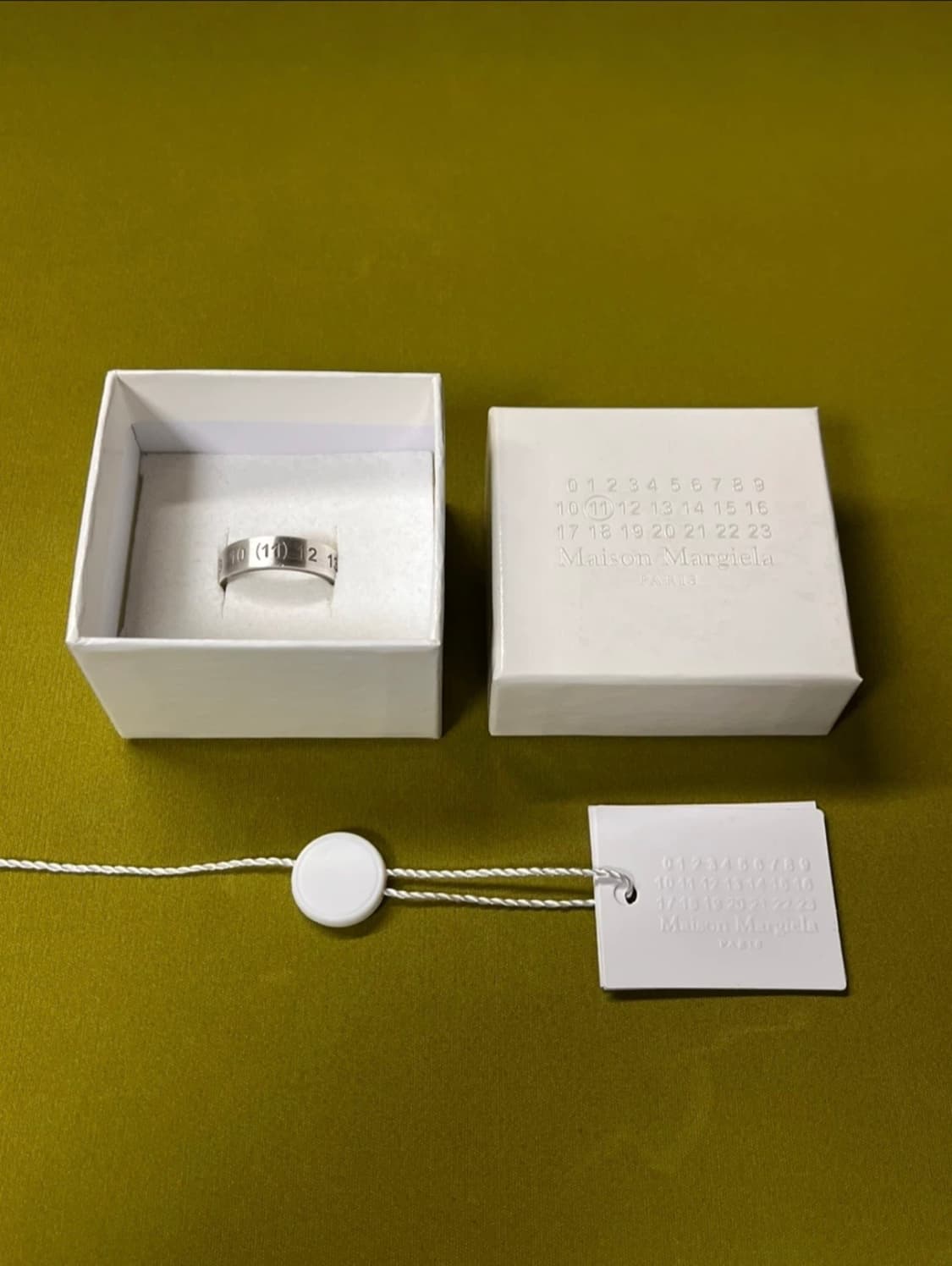 메종 마르지엘라 넘버링 반지 (L) 상품이미지3