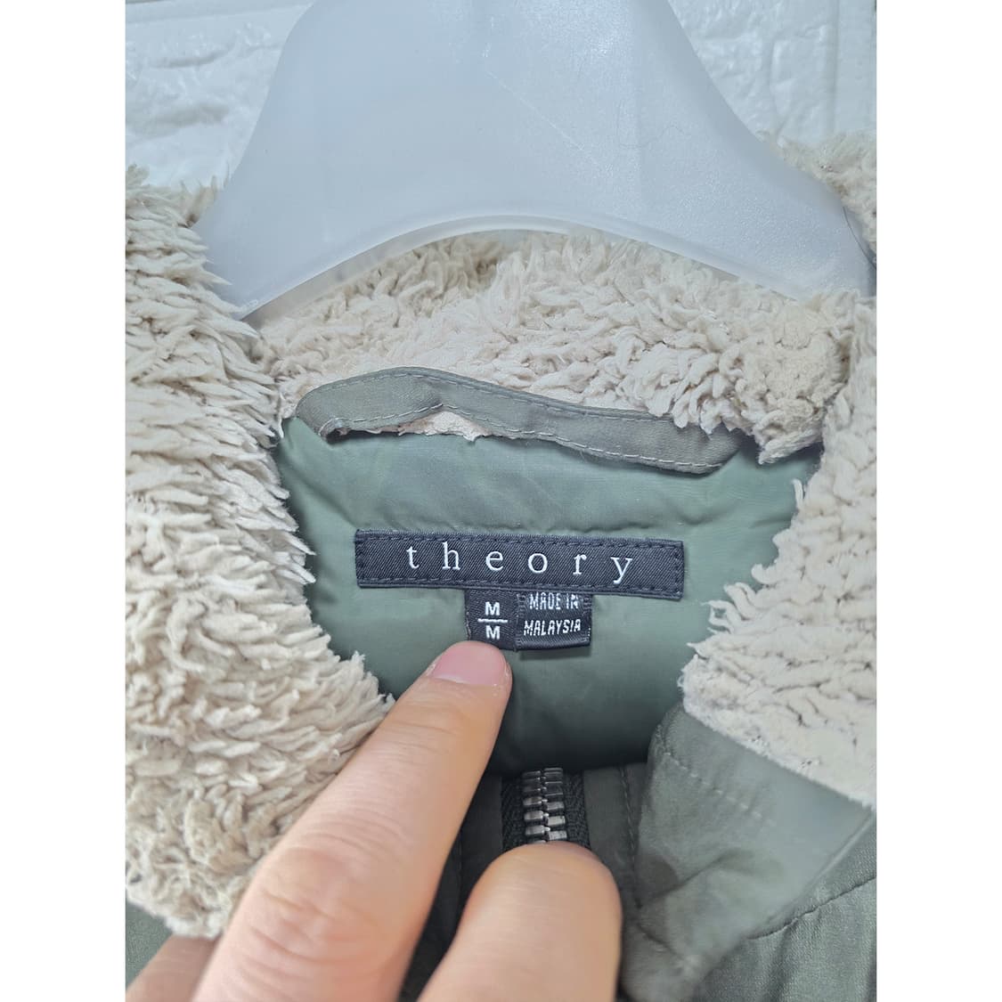 택포) 띠어리 야상 패딩 점퍼 M 상품이미지2