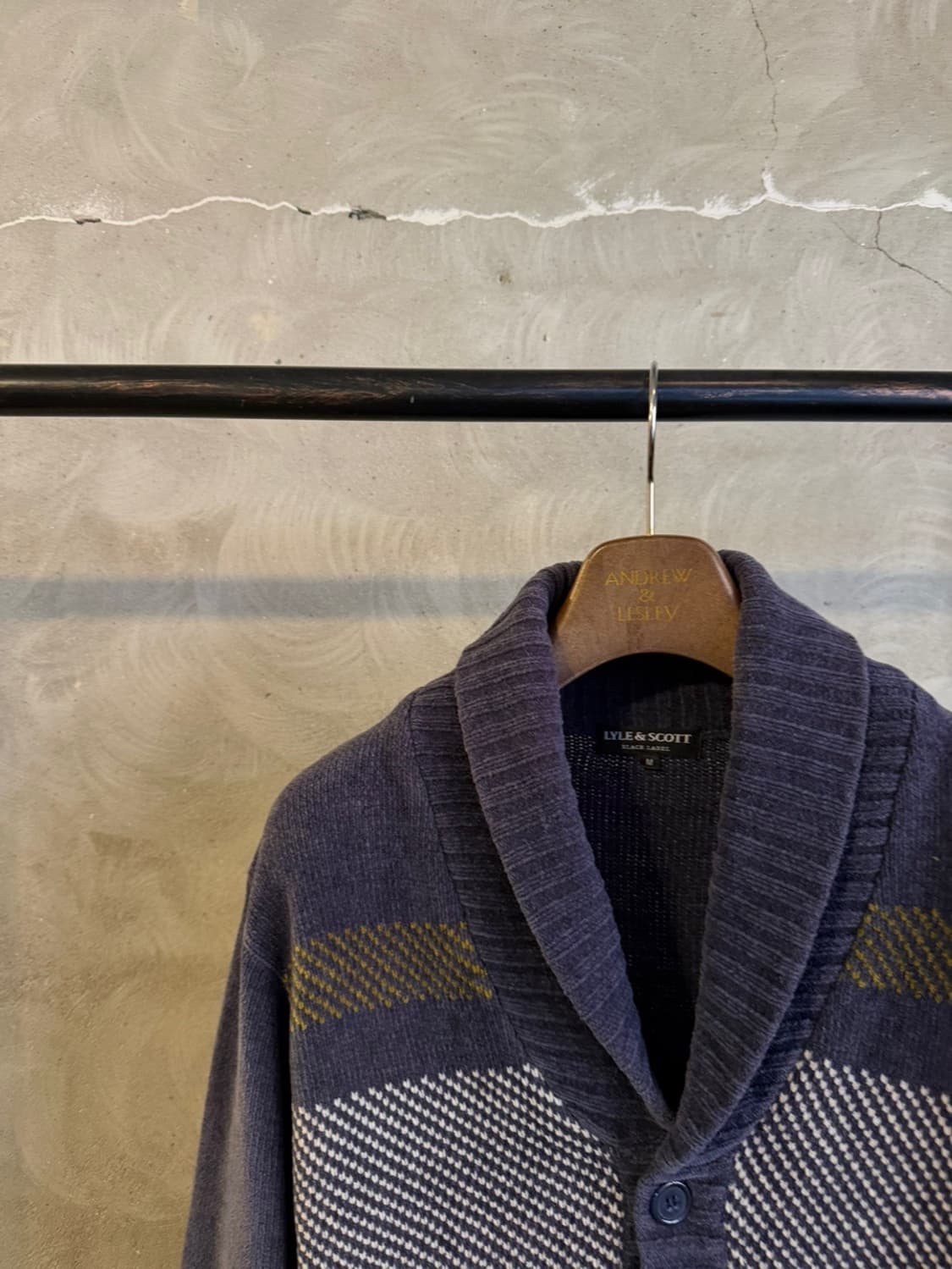 라일앤스콧 숄칼라 가디건 100 상품이미지2