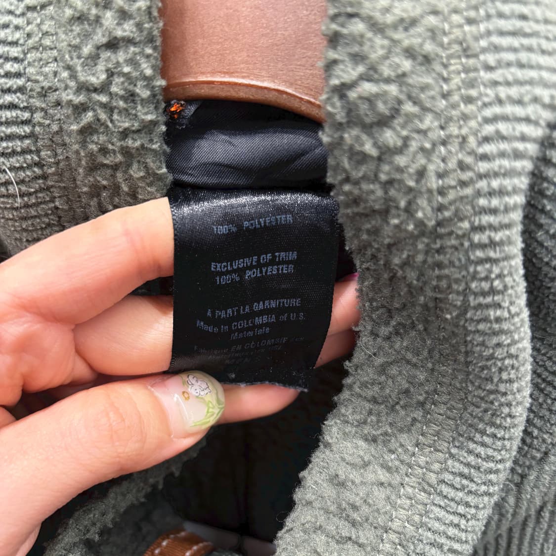 파타고니아 하이넥 신칠라 플리스 집업 지퍼 포켓 디테일 레귤러핏 카키 상품이미지7