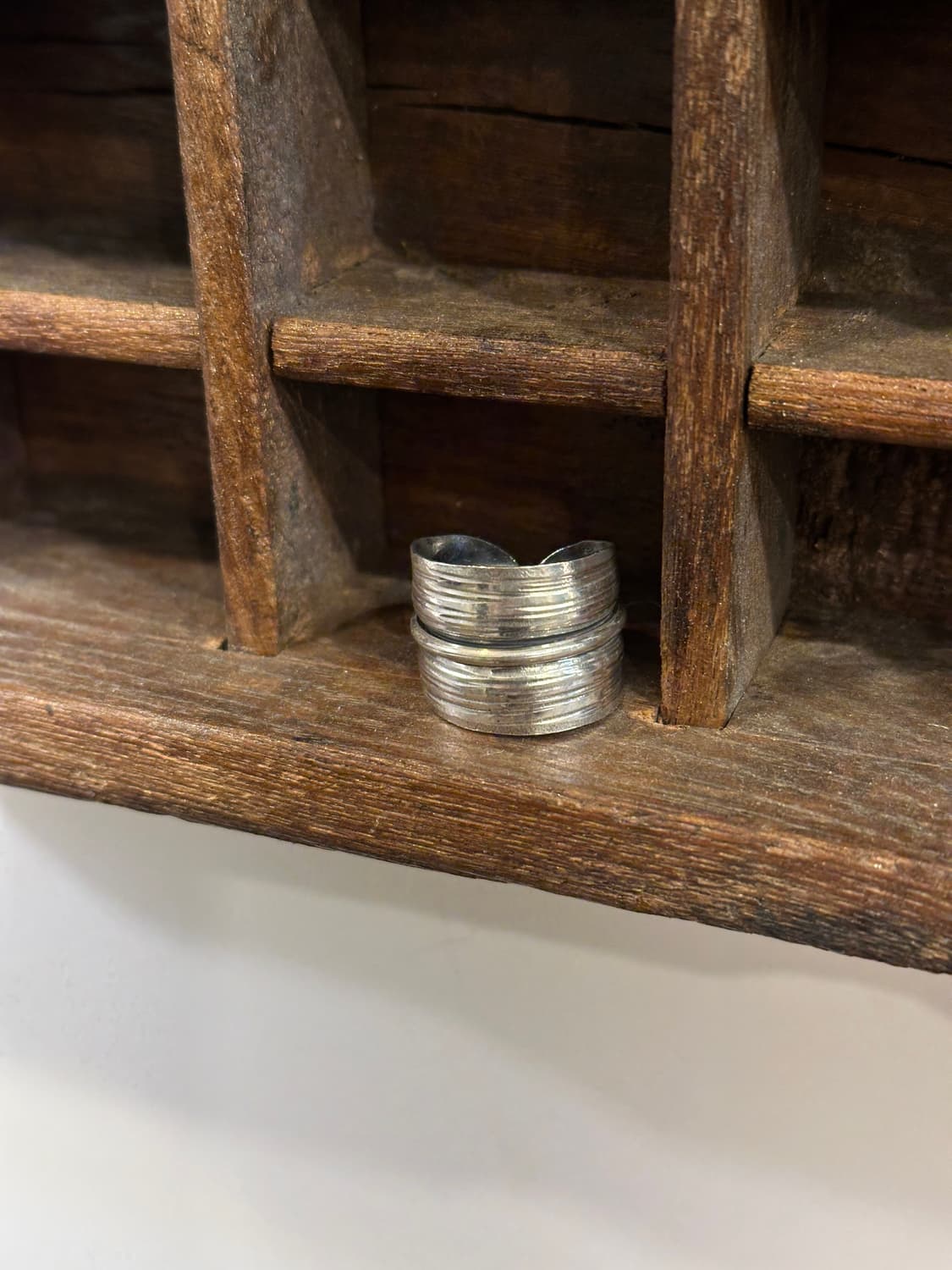 (Last 1)Strata Thumb 925Silver Ring 상품이미지4