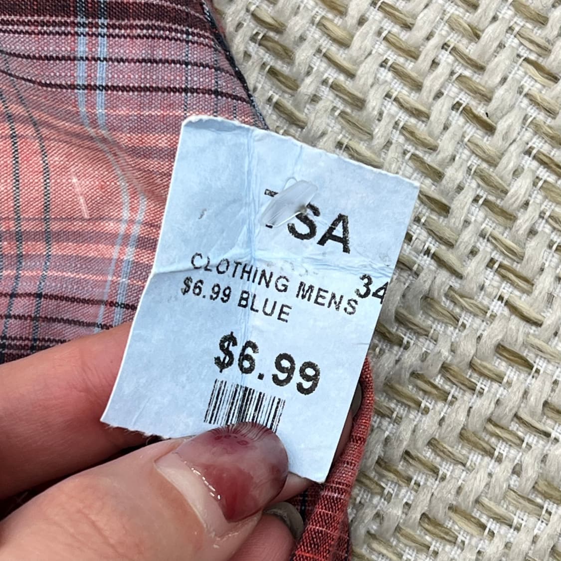 랭글러 웨스턴 체크 셔츠 r2739 상품이미지7