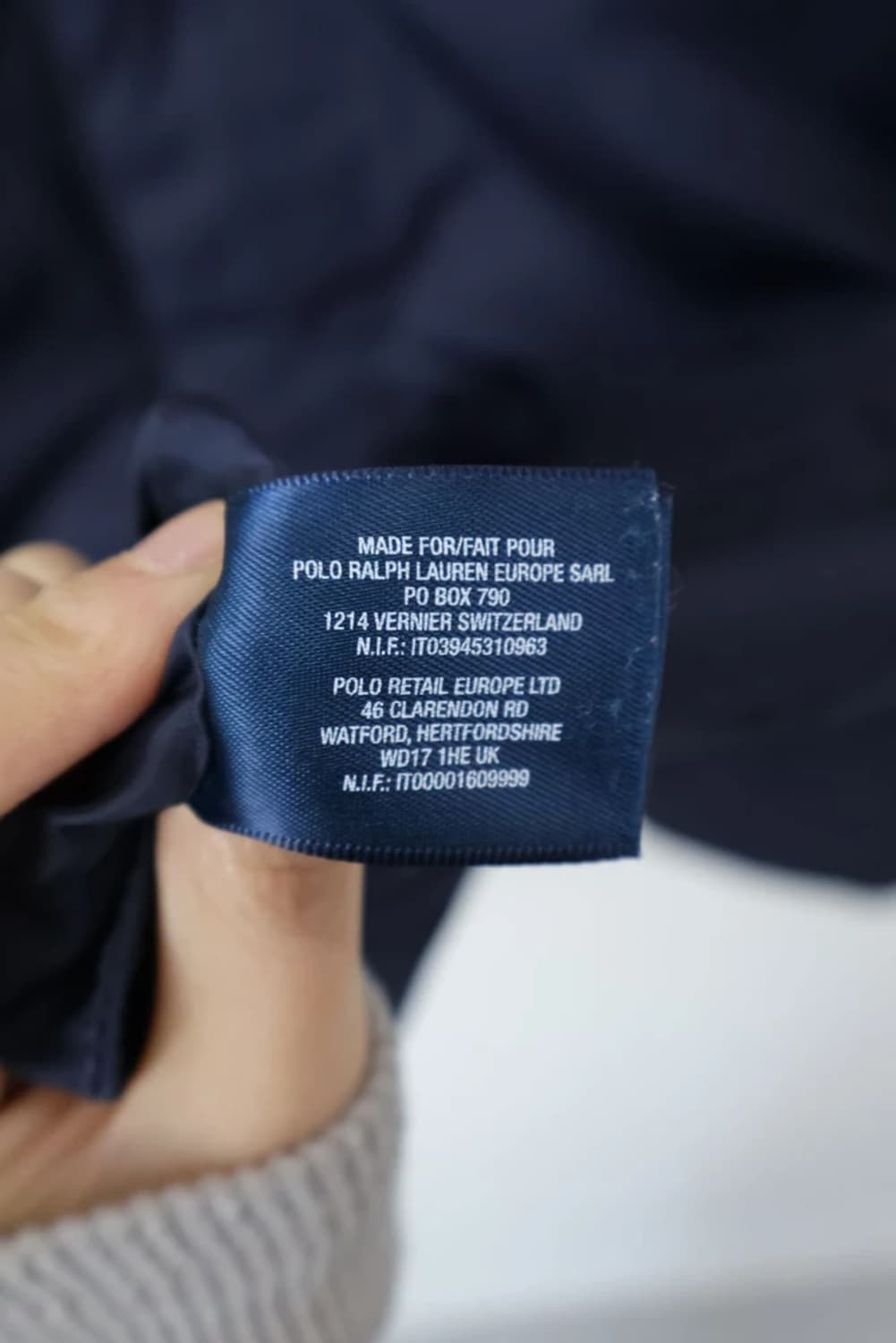 Polo Ralph Lauren Navy Zip Jacket 상품이미지6