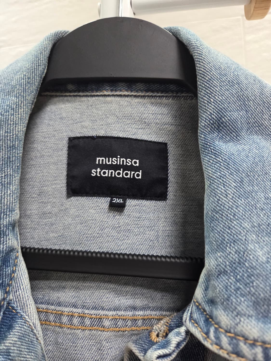 무신사 스탠다드 데님 자켓(2XL) 상품이미지2