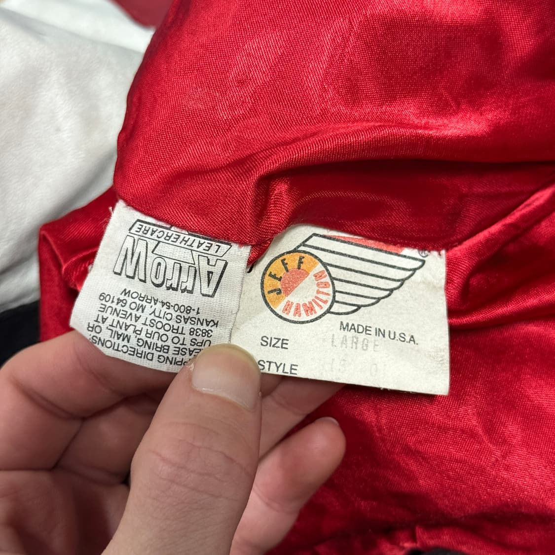 90s 제프 해밀턴 x 디즈니 올드스쿨 바시티 자켓 상품이미지8