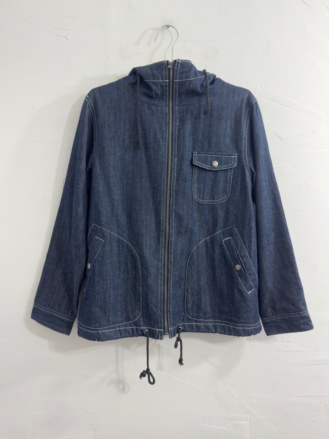 denim hood jacket 상품이미지1