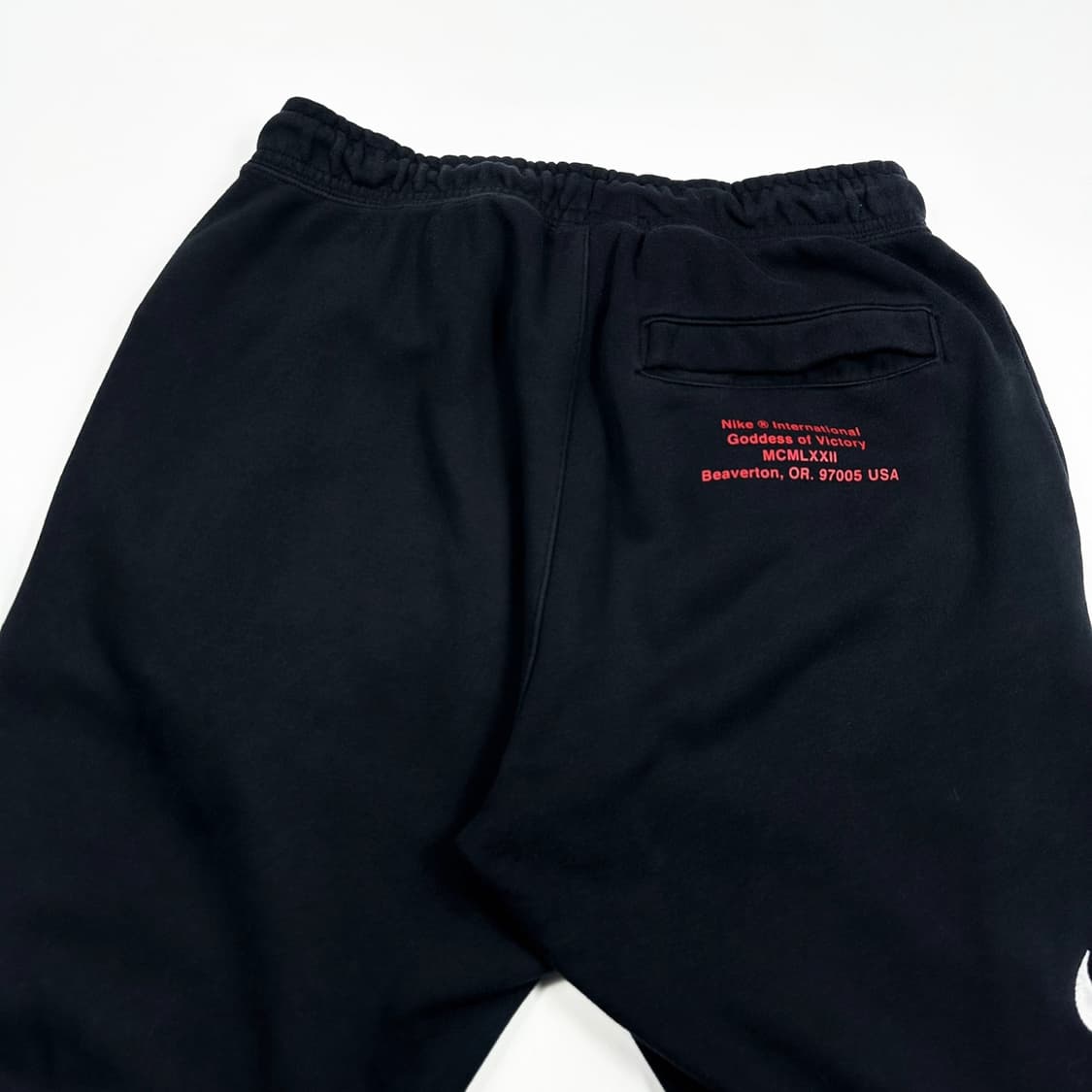 나이키 더블스우시 블랙 조거팬츠 (L) 상품이미지5