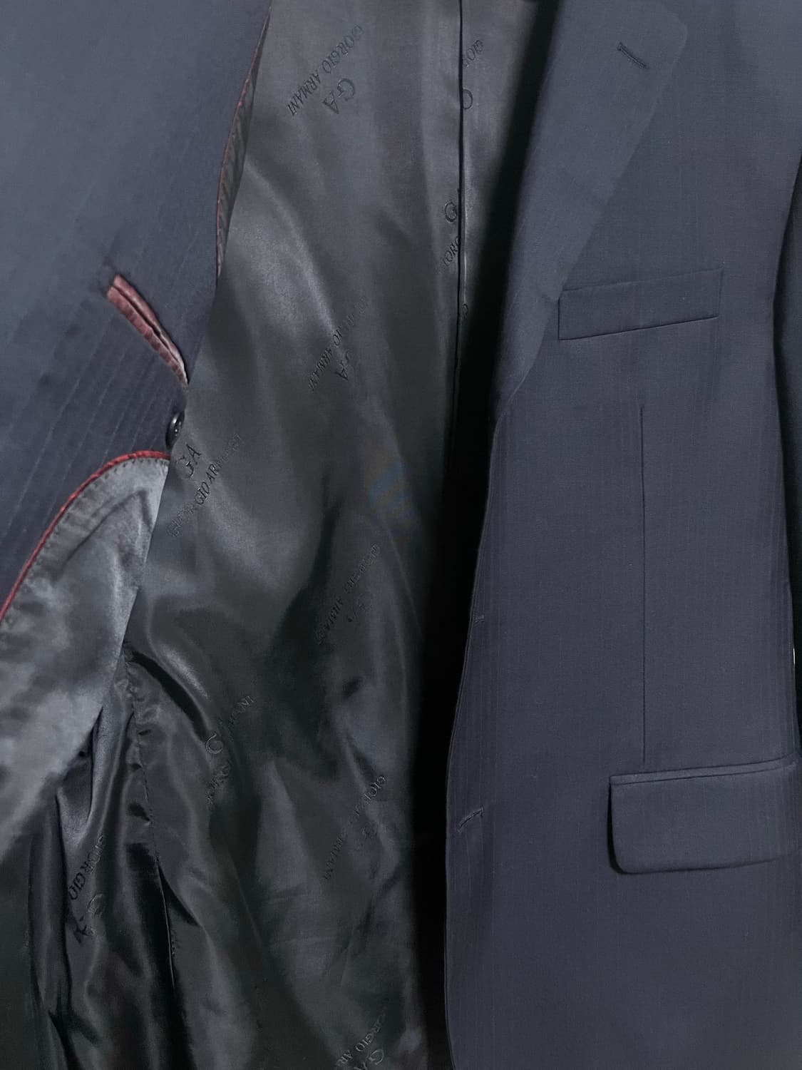 [L]조르지오아르마니 네이비 블레이저 상품이미지2